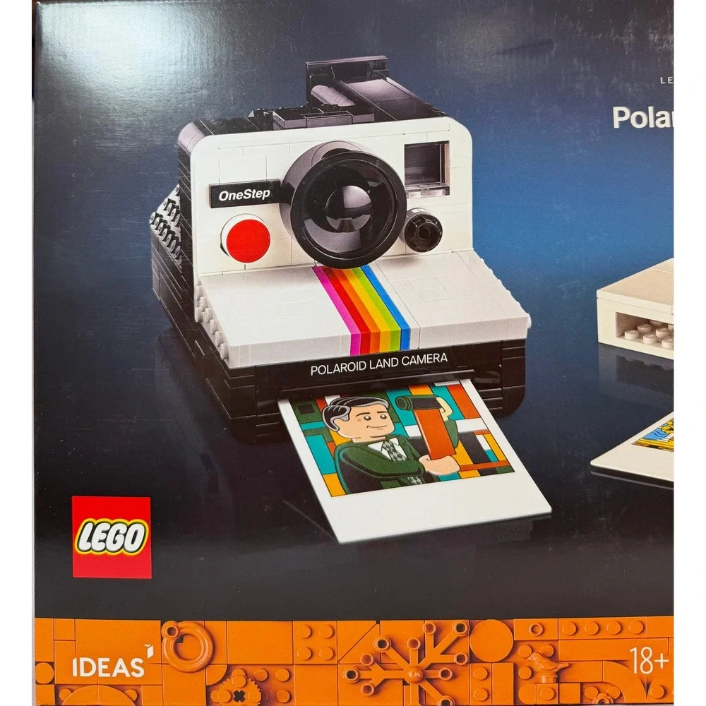 LEGO‎ Ideas Polaroid OneStep SX-70 Camera 21345 Building Set 516 Pieces New